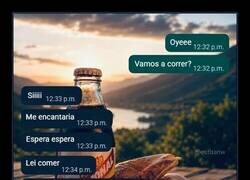 Enlace a Comer siempre, correr nunca
