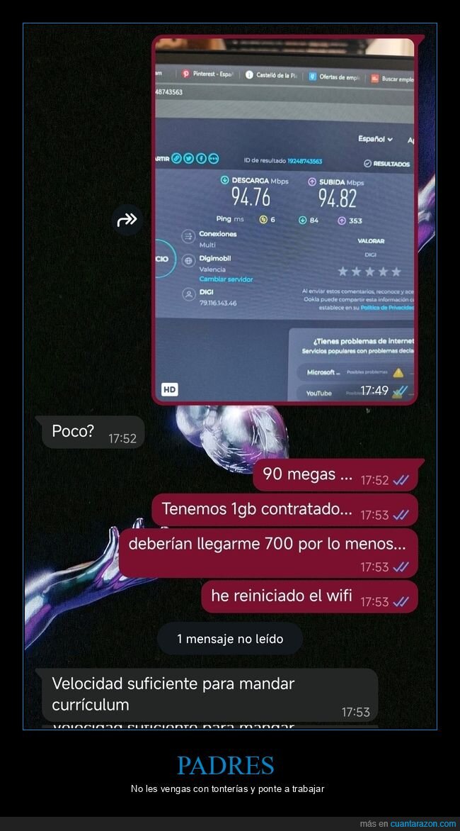 Internet,WiFi,Conexi&oacute;n,Velocidad,Frustraci&oacute;n