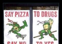Enlace a SAY PIZZA TO DRUGS
