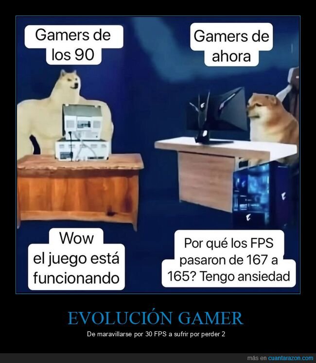 retrogaming,nostalgia,FPS,generaciones,PC