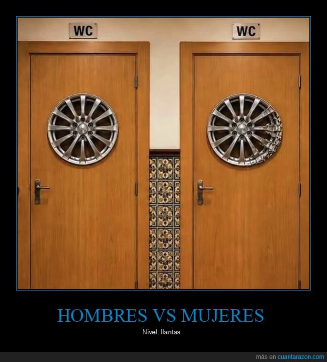 ba&ntilde;o,wc,llantas,ruedas,hombres,mujeres