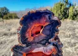 Enlace a Hermosa ágata volcánica de Patagonia encontrada en Argentina
