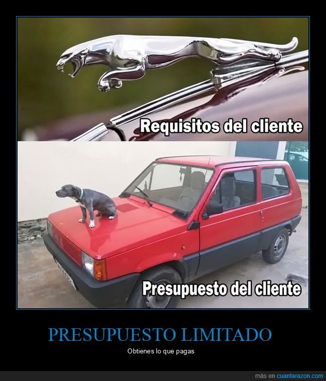 presupuesto,expectativas,realidad,cliente,decepci&oacute;n