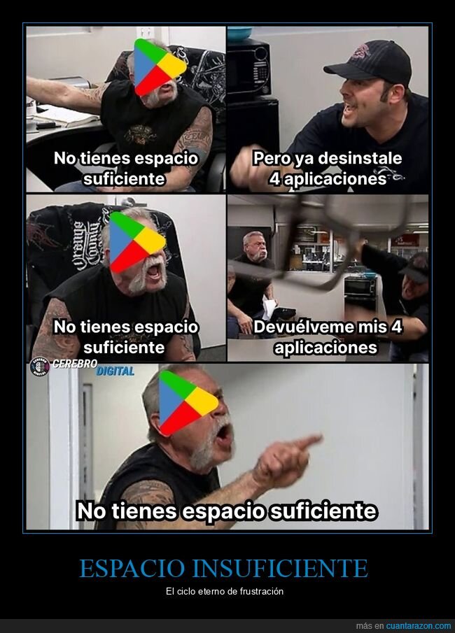 almacenamiento,tel&eacute;fono,aplicaciones,frustraci&oacute;n,tecnolog&iacute;a
