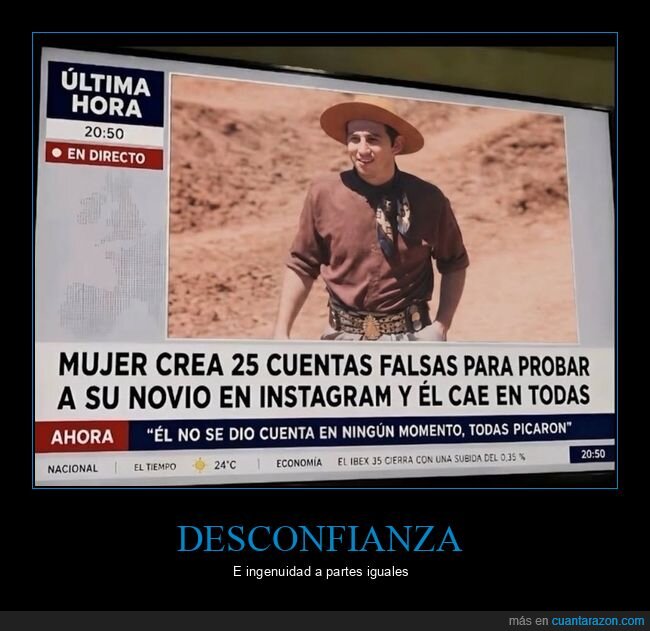 relaciones,Instagram,enga&ntilde;o,redes sociales,confianza