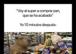 Enlace a No se puede ir al super con hambre