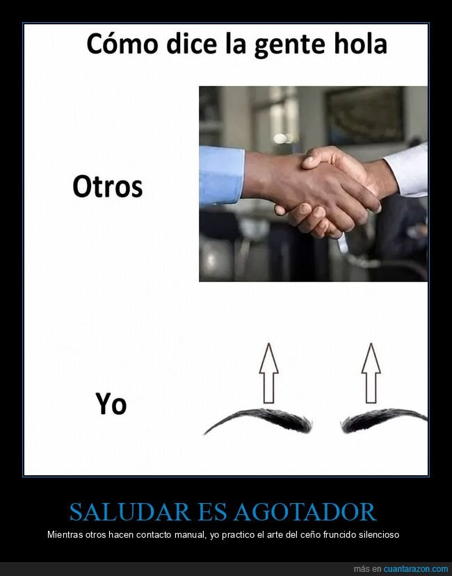 saludos,introversi&oacute;n,interacci&oacute;n,contactovisual,ansiedad