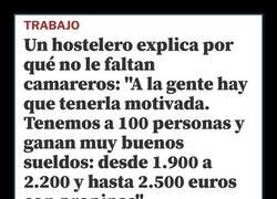 Enlace a A la gente se la motiva pagándole bien