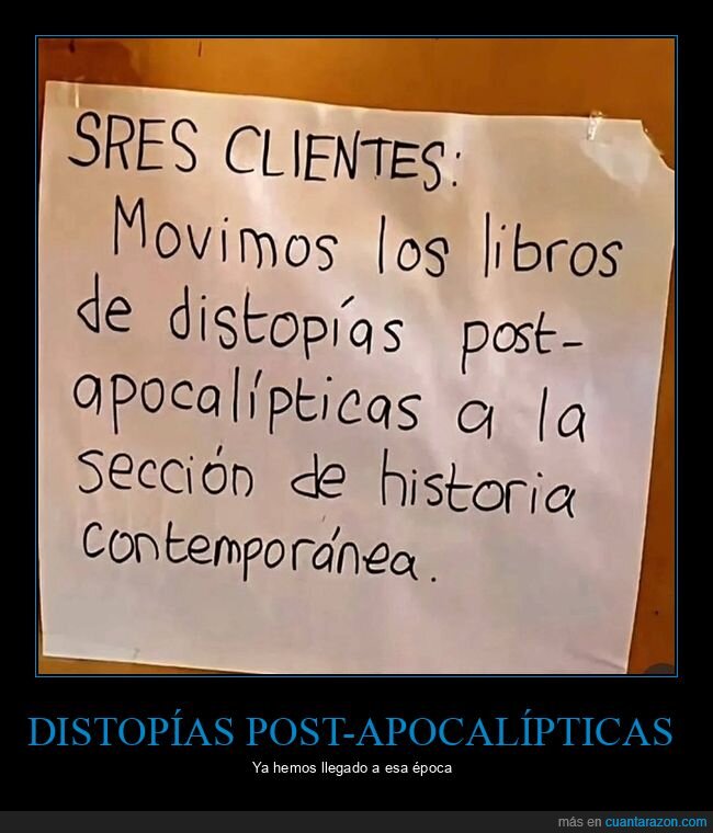 biblioteca,desorden,clientes,caos,distop&iacute;a