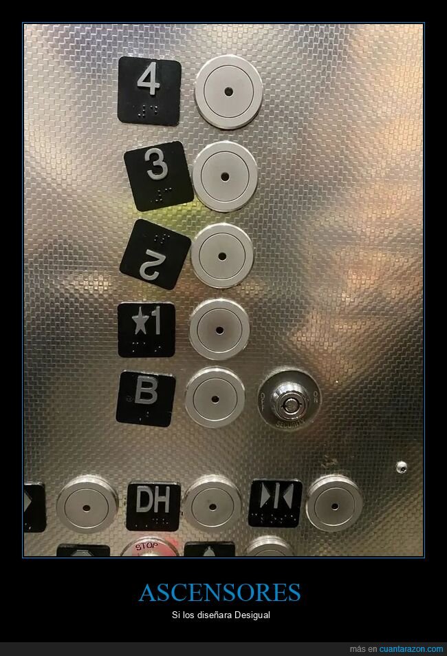 ascensor,fracaso,botones,espera,destino