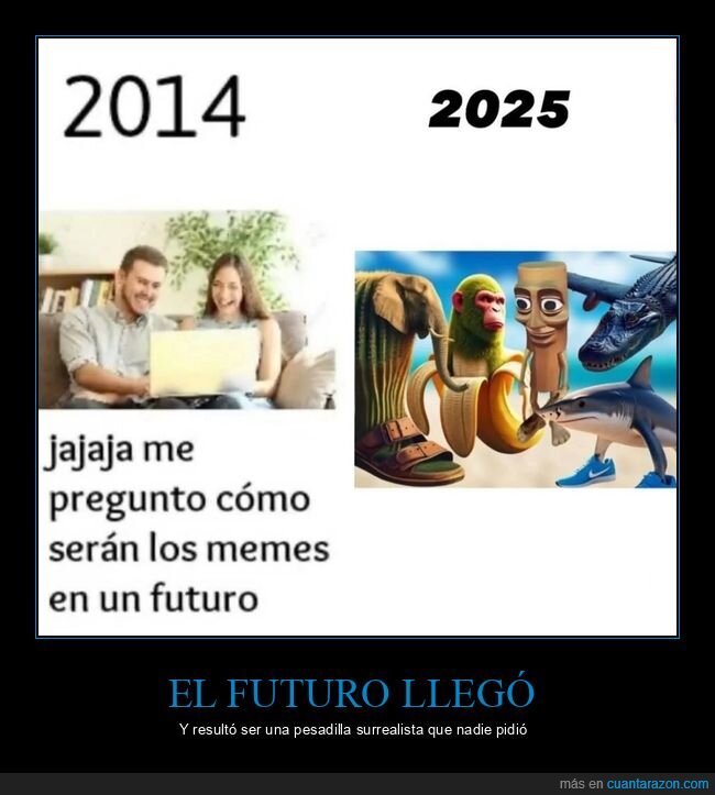 futuro,memes,evoluci&oacute;n,surrealismo,tecnolog&iacute;a