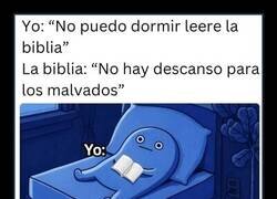 Enlace a Cuando la Biblia se convierte en tu peor enemigo del sueño