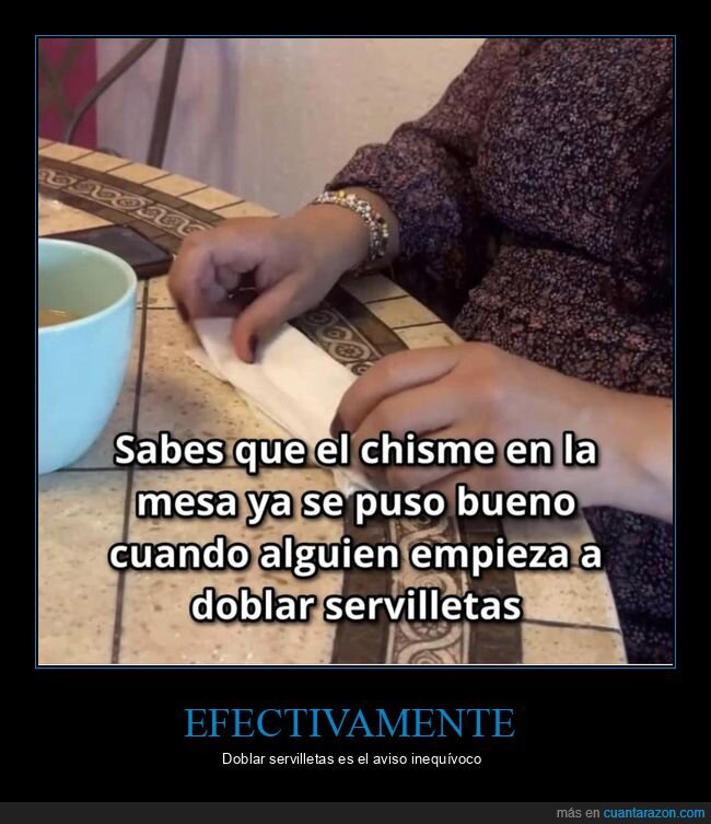 Servilletas,Productividad,Fracaso,Cotidiano,Absurdo