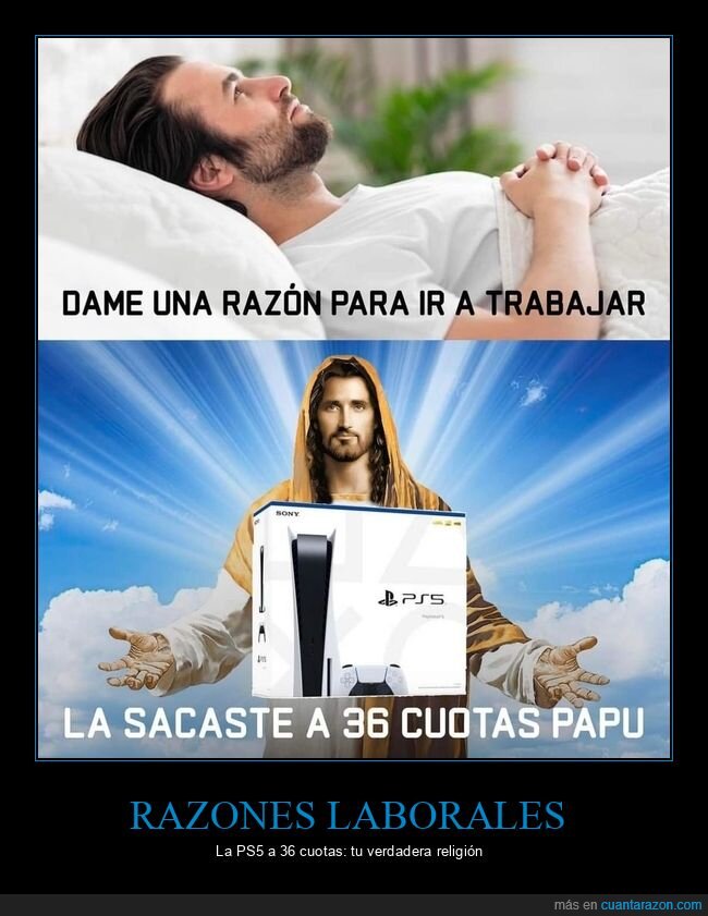 PS5,trabajo,deudas,prioridades,tentaci&oacute;n