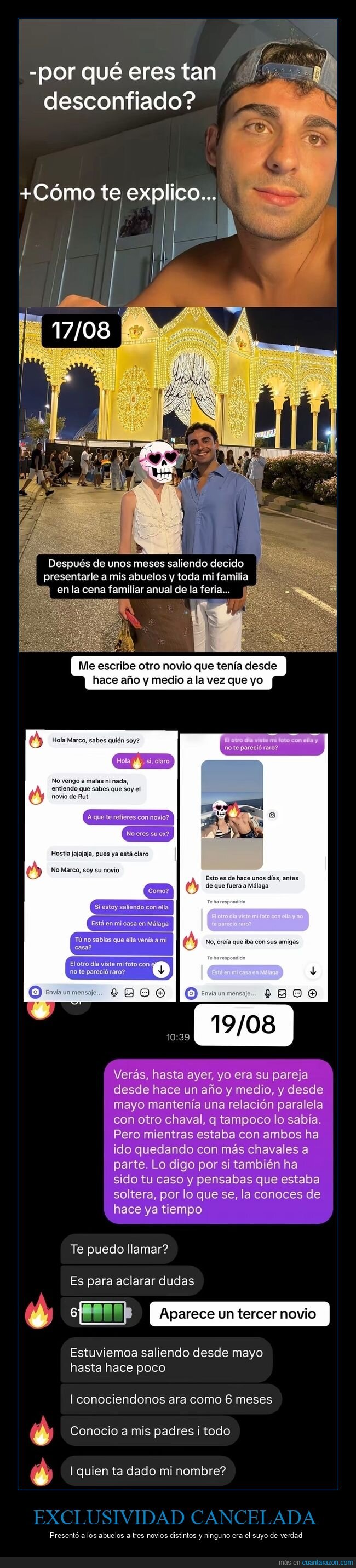 infidelidad,novios,feria,enga&ntilde;o,relaciones