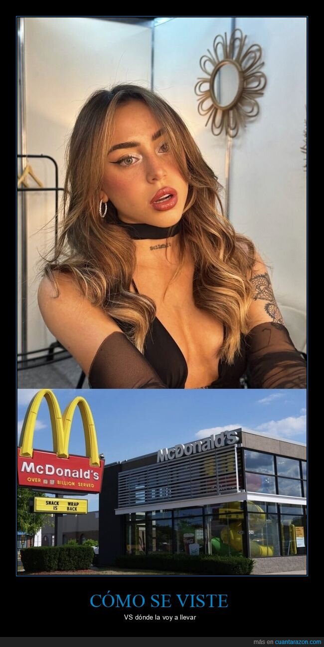 outfit,mcdonalds,expectativa,realidad,cita