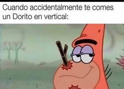 Enlace a Cuando el Dorito vertical decide que hoy no comes, sangras