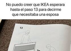 Enlace a Paso 13: descubres que tu vida es un mueble mal montado