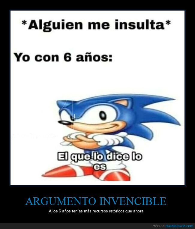 Sonic,insulto,infancia,r&eacute;plica,nostalgia