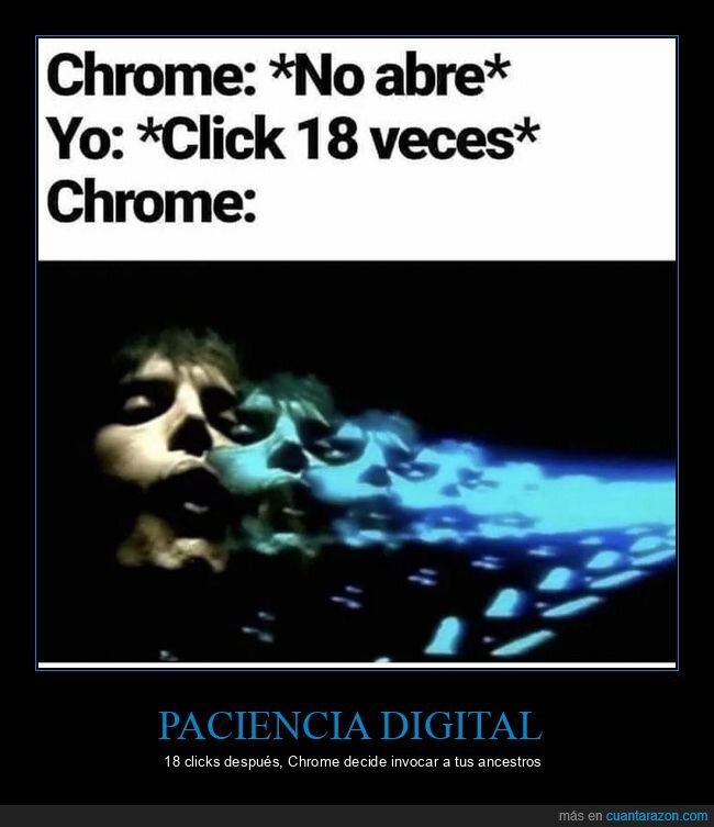 Chrome,ordenador,paciencia,clicks,tecnolog&iacute;a