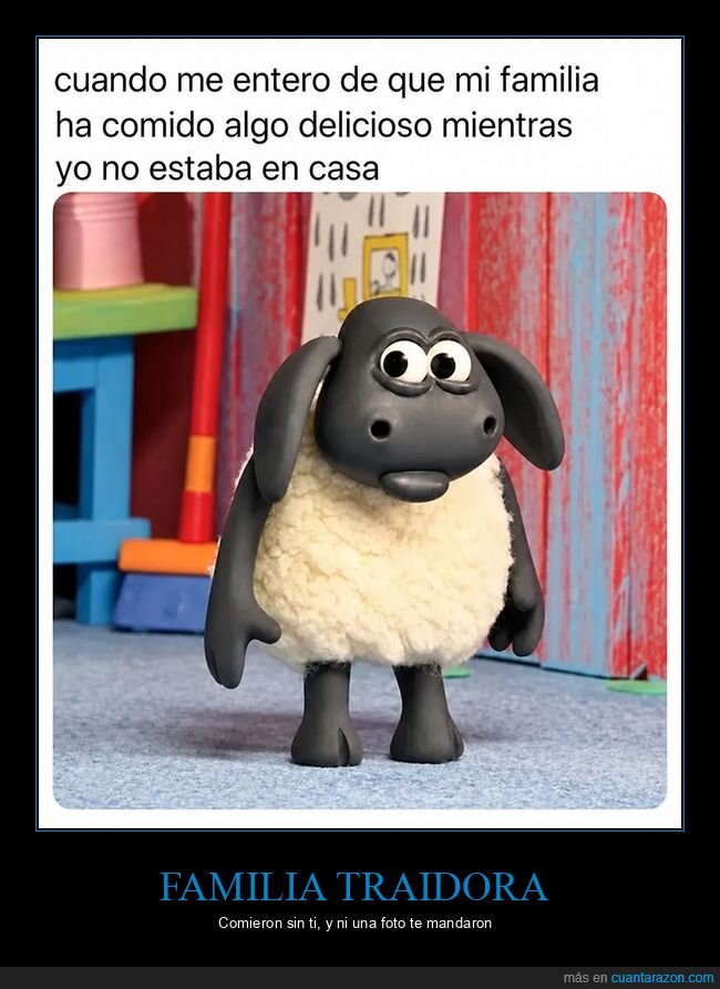 familia,comida,traici&oacute;n,oveja,hogar