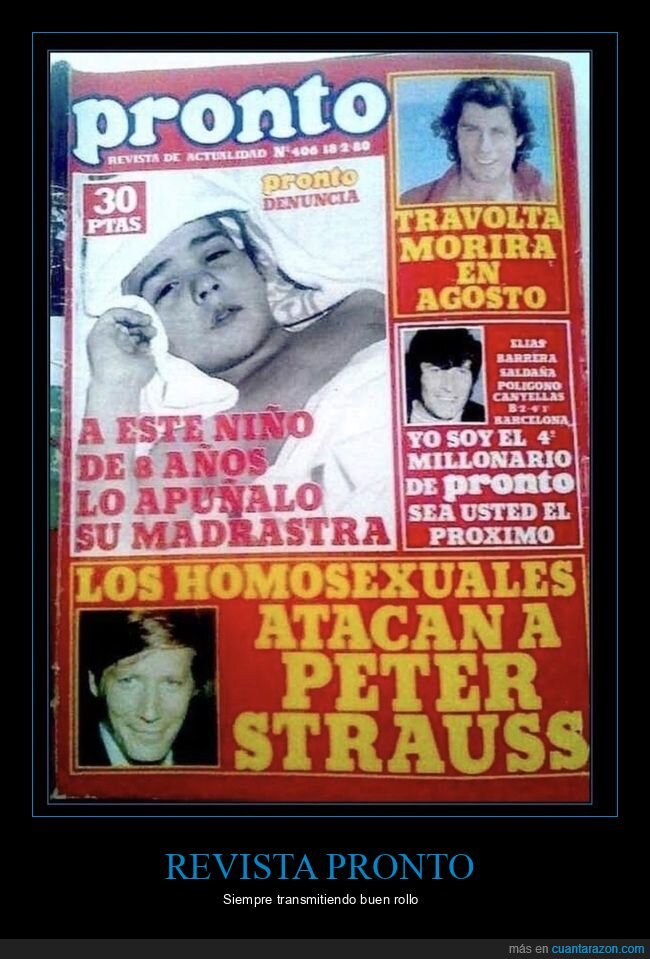 prensa,amarillismo,Travolta,revista,titulares