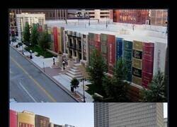 Enlace a Estacionamiento de la Biblioteca Pública de Kansas City
