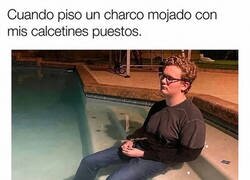 Enlace a Cuando pisas un charco con calcetines y tu alma abandona el cuerpo