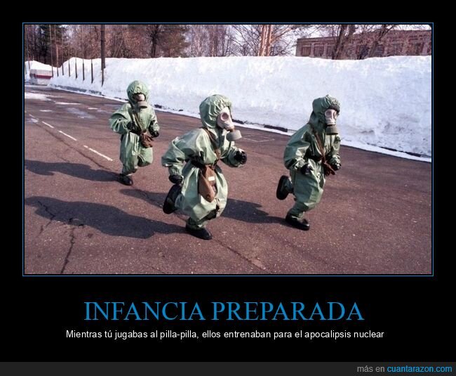 infancia,URSS,simulacro,guerra,supervivencia