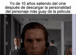 Enlace a Salí del cine con el alma de Patrick Bateman y la paga semanal de mis padres