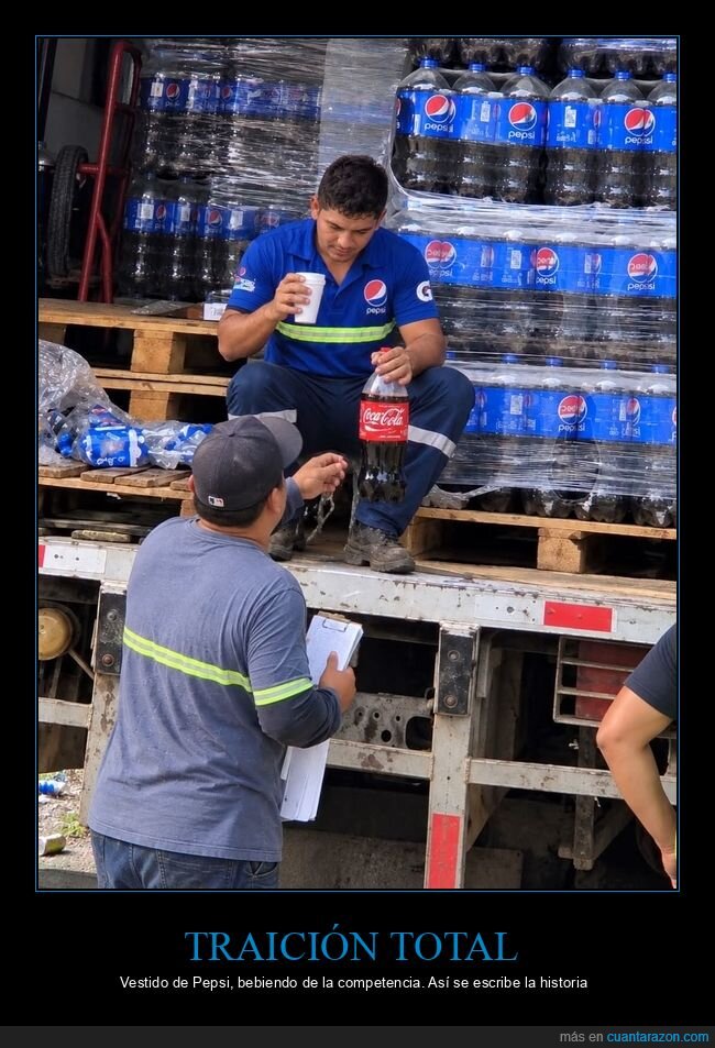 Pepsi,Coca-Cola,trabajo,lealtad,reparto