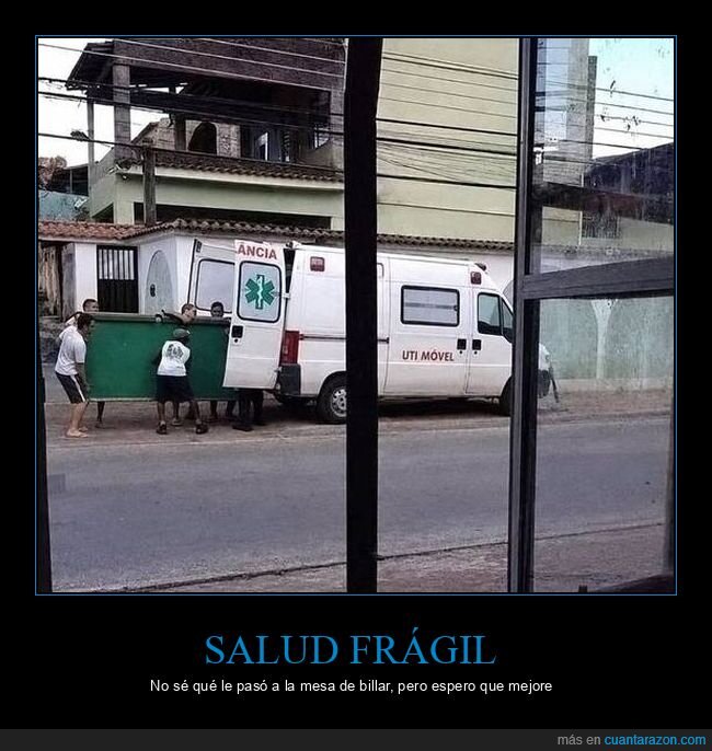 ambulancia,billar,accidente,barrio,emergencia