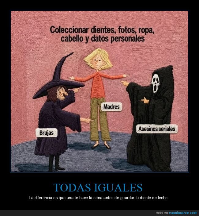 madres,brujas,coleccionismo,dientes,familia