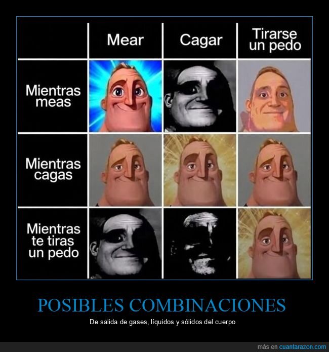 mear,cagar,petarse