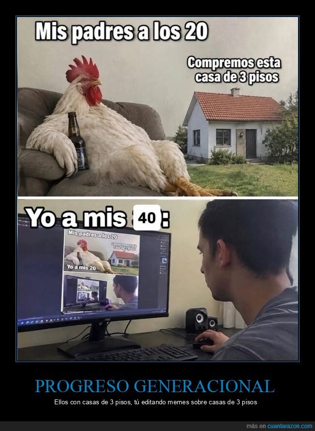 generaciones,memes,vivienda,precariedad,comparaci&oacute;n