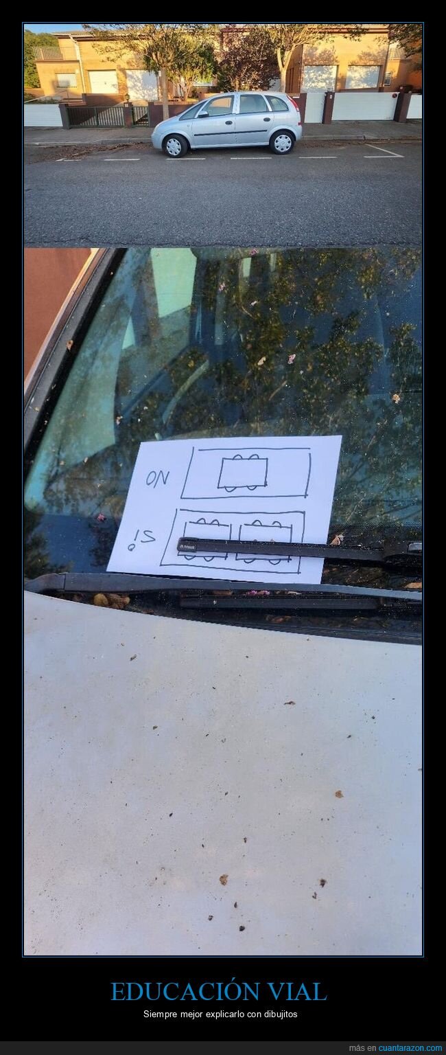 aparcamiento,coche,Girona,civismo,nota