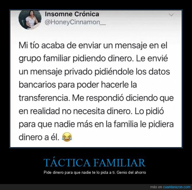 familia,dinero,estrategia,grupo,t&iacute;o