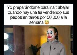 Enlace a Yo yendo a currar mientras alguien monetiza sus ventosidades
