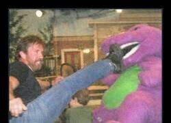 Enlace a Cuando pides que te dejen en paz de niño, el universo manda a Chuck Norris