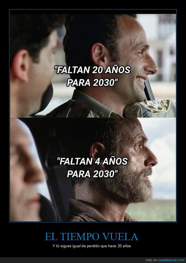 tiempo,envejecer,2030,nostalgia,resignaci&oacute;n