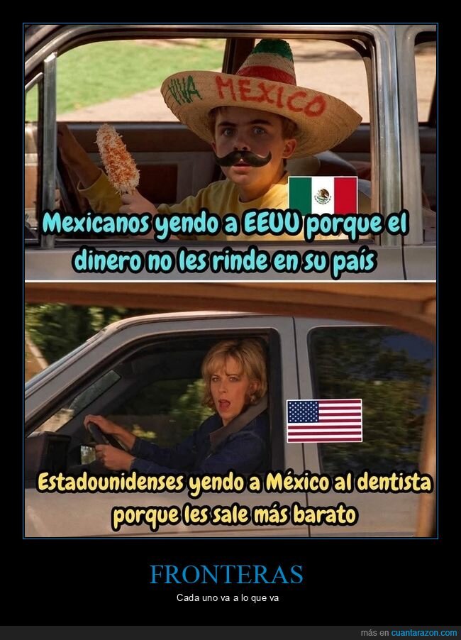 frontera,mexico,estadounidenses,economia,dentista