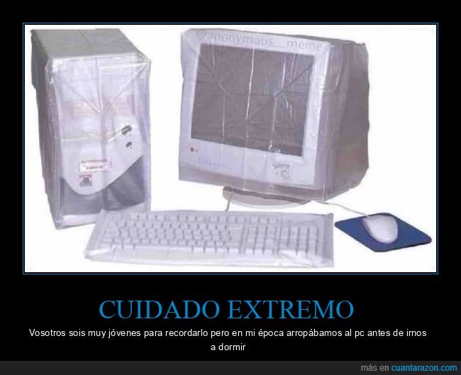 computadora,nostalgia,tecnolog&iacute;a,retro,cuidado