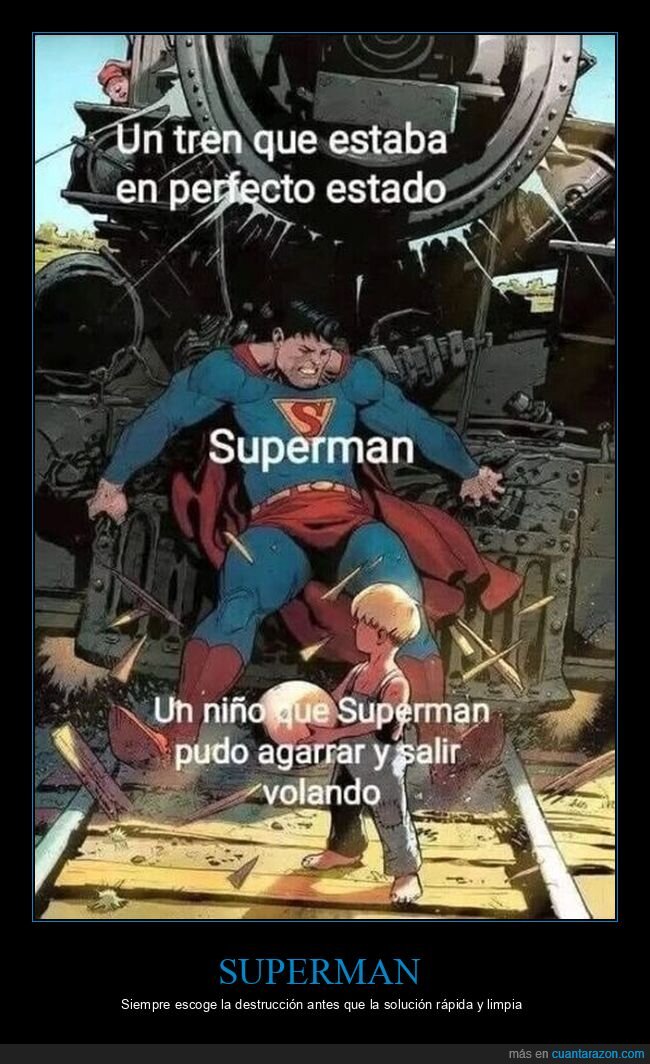 Superman,tren,rescate,h&eacute;roe,accidente