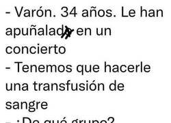 Enlace a Urgencias: donde el heavy metal también es tipo de sangre