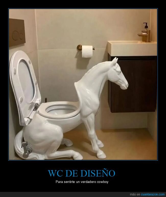 inodoro,caballo,dise&ntilde;o,ba&ntilde;o,escultura