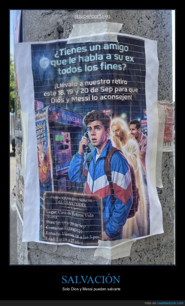 ex,retiro,espiritual,cartel,amor