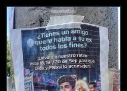 Enlace a Solo la Santísima Trinidad futbolística te libra de llamar a tu ex
