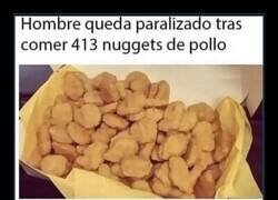 Enlace a Ciencia confirma: el límite humano son 412 nuggets
