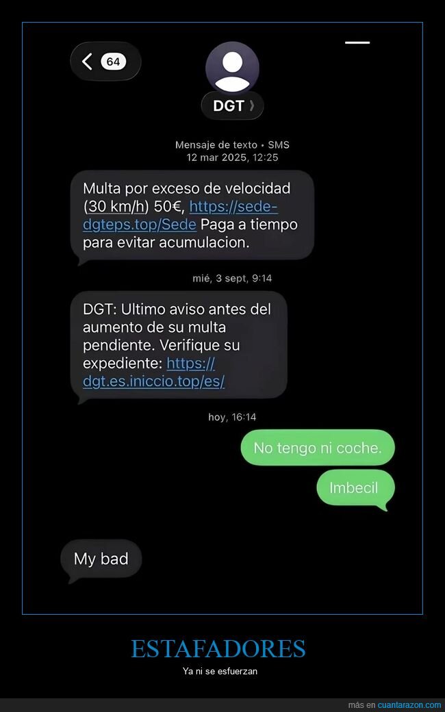 dgt,multa,mensaje,sms,estafa