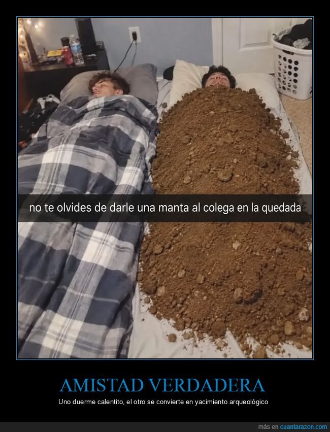 amistad,manta,tierra,pijamada,abandono